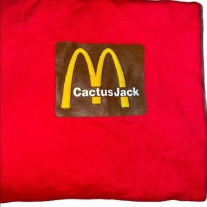 Cactus Jack x Mcdonalds Tshirt